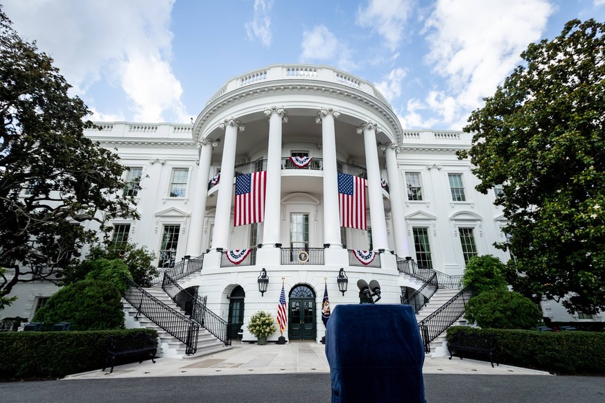 Independence Day celebration at the White House The White House stands decorated for July 4th ahead of an Independence Day celebration hosted by President Joe Biden and First Lady Dr. Jill Biden for a ...