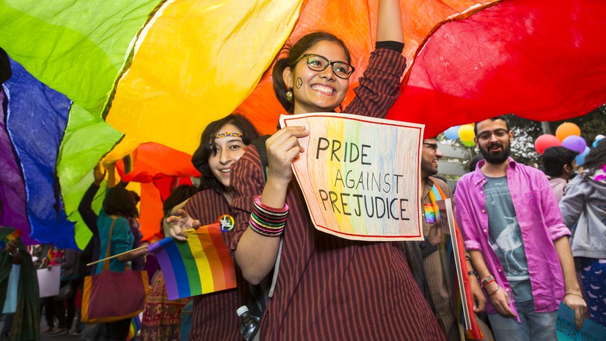 New Delhi, India - November 29, 2015: Delhi Queer Pride -2015