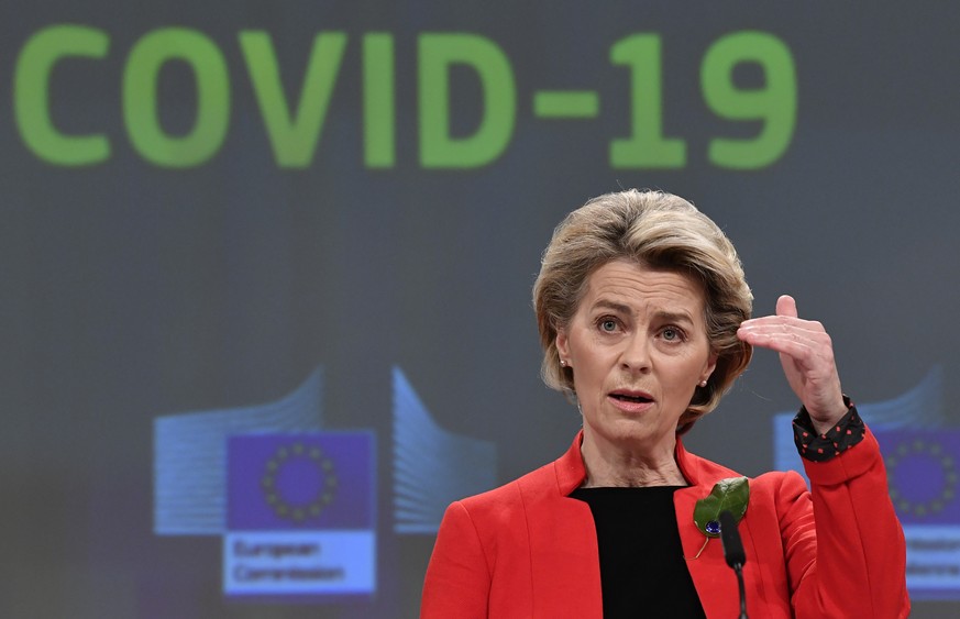 EU-Kommissionpräsidentin Ursula von der Leyen will strengere Exportregeln bei Impfstoffen.