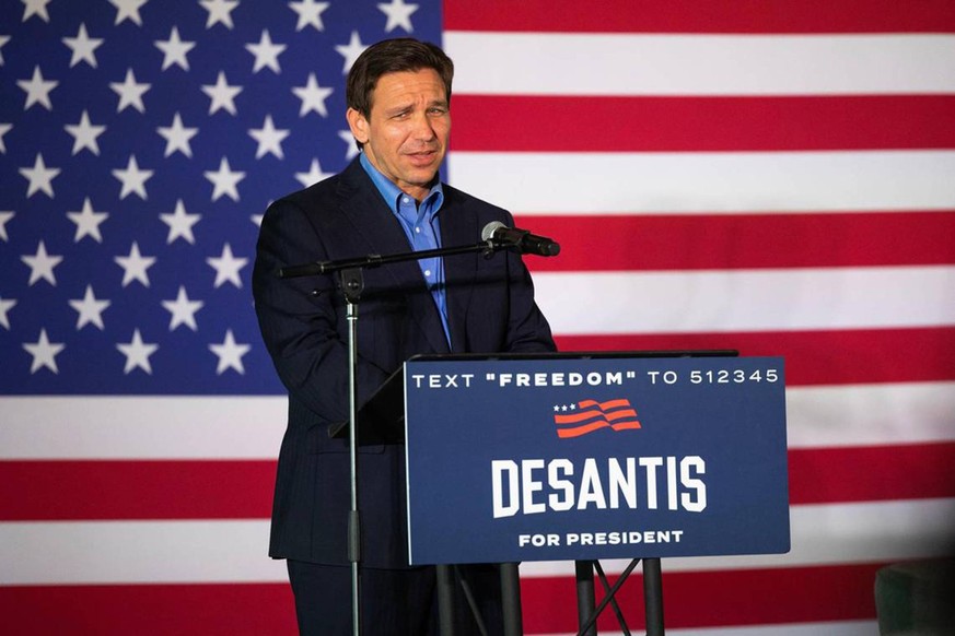 August 6, 2023: Florida Gov. Ron DeSantis, who is running for the Republican Party s nomination for president, holds a rally in Gilbert, South Carolina on Friday, June 2, 2023. - ZUMAm67_ 20230806_zaf ...