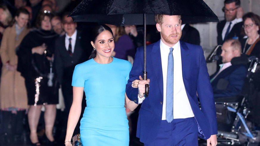 Prince Harry, Duke of Sussex, and Meghan Markle, Duchess of Sussex, attend the annual Endeavour Fund Awards. The awards celebrate achievements of wounded, injured and sick servicemen and women who hav ...