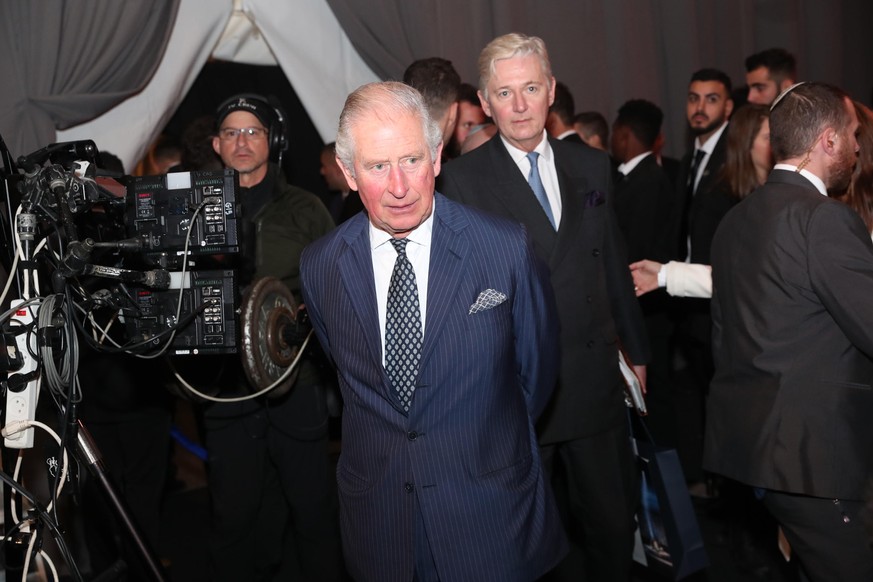 Prince Charles in Yad Vashem.