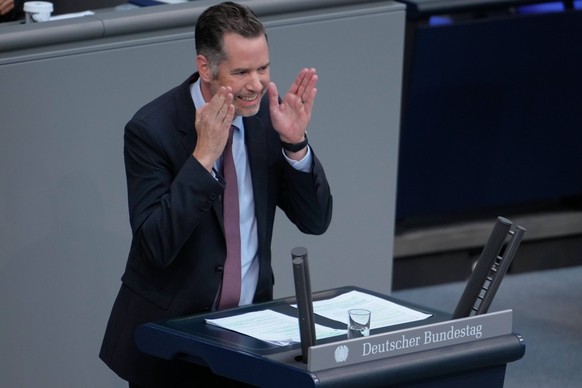 FDP-Fraktionschef Christian Dürr verteidigt die Pläne der Regierung.