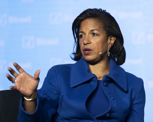 April 16, 2018 - Washington, DC, U.S - Ambassador SUSAN RICE, former National Security Advisor to President Barack Obama, speaking at the J Street National Conference in Washington, DC on April 16, 20 ...