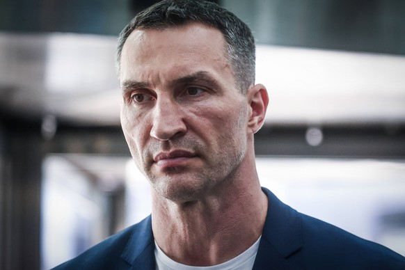 Brothers Klitschko At NATO Summit In Madrid, Spain Wladimir Klitschko is seen during the NATO Summit at the IFEMA congress centre in Madrid, Spain on June 29, 2022. Madrid Spain PUBLICATIONxNOTxINxFRA ...