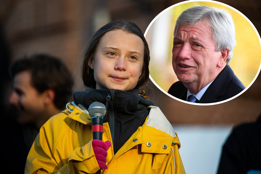 Italy: Greta Thunberg in Turin The Swedish activist Greta Thunberg speaks in Piazza Castello during the Friday for future in Turin, Italy. Turin Piedmont/Turin Italy AlbertoxGandolfo