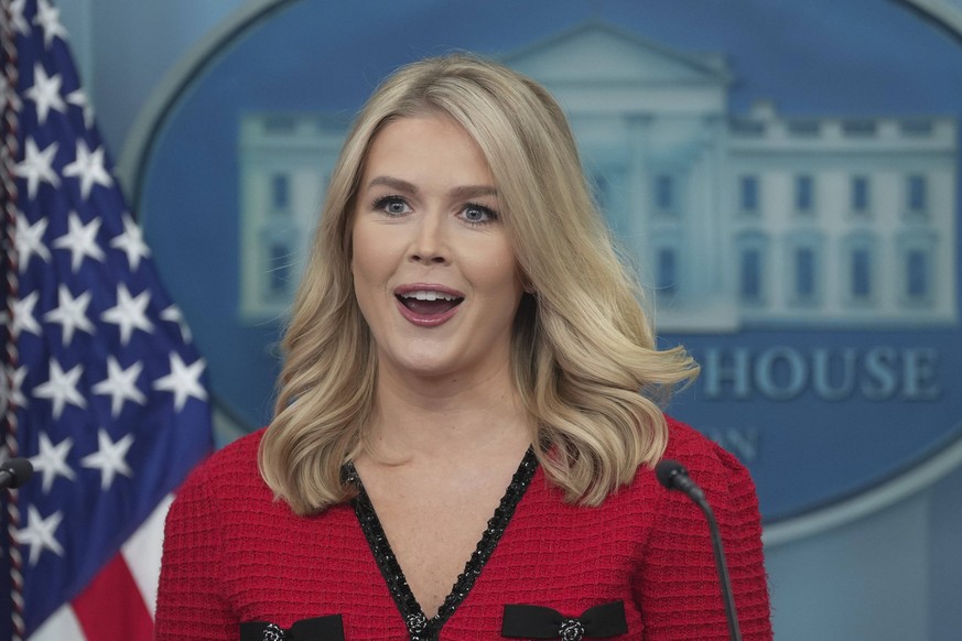 White House Daily Press Briefing White House press secretary Karoline Leavitt participates in the daily briefing at the White House in Washington, DC, January 31, 2025. Credit: Chris Kleponis / CNP/Ad ...