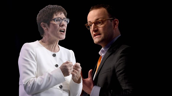 ESSEN, GERMANY - DECEMBER 7: The Member of the German Parliament, Jens Spahn speaks during the 29th annual congress of the Christian Democrats (CDU) on December 7, 2016 in Essen, Germany. Over 1,000 C ...