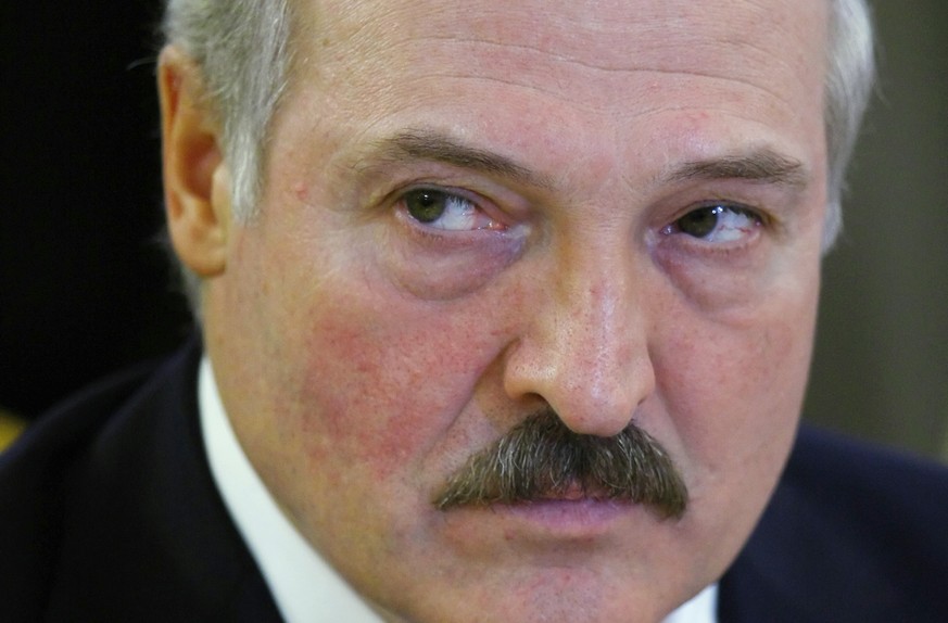 ARCHIV - 19.03.2012, Russland, Moskau: Alexander Lukaschenko, Pr