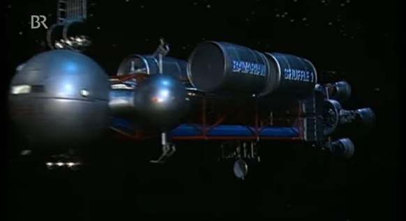 Das bayerische Raumschiff aus&nbsp;"Zwei Bayern im Weltall"