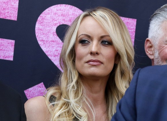 ARCHIV - 24.05.2018, USA, West Hollywood: Stormy Daniels (zu dpa: «Nach Trump-Urteil: Bewährungsbeamter befragt Ex-Präsidenten») Foto: Ringo H.W. Chiu/AP/dpa +++ dpa-Bildfunk +++