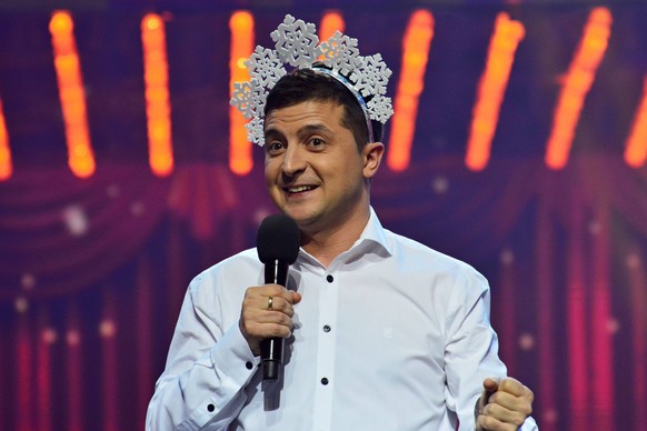 Dieser Mann will Präsident der Ukraine werden: Wladimir Selenski.