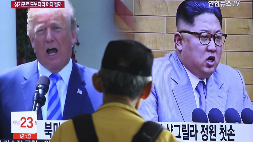 Sind sich nicht immer einig: Donald Trump und Nordkoreas Diktator Kim Jong-un.