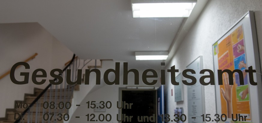 Im Gesundheitsamt in Göppingen.