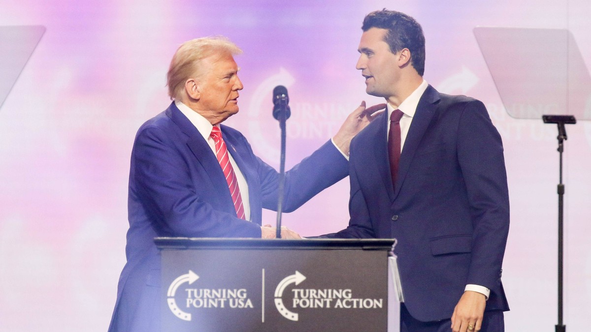 AZ: President -elect Donald Trump headlines AmericaFest 2024 at the Phoenix Convention Center Charlie Kirk intro