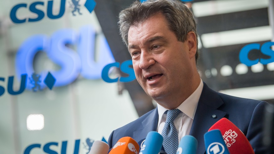 Markus Söder (CSU): Der bayerische Ministerpräsident geht ein hohes Risiko ein, aber langsam wird die Behauptung bedingungsloser Entschlossenheit unglaubwürdiger.