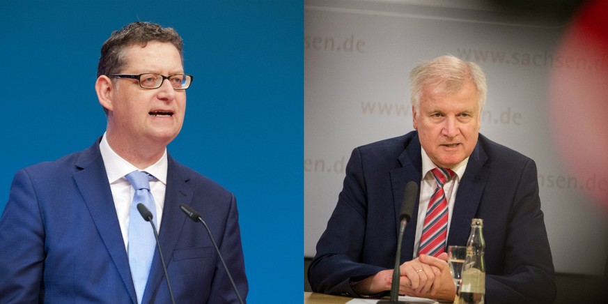 Thorsten Schäfer-Gümbel (links) und Horst Seehofer.&nbsp;