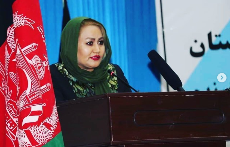 Taranom Seyedi setzt sich für Frauenrechte in Afghanistan ein.