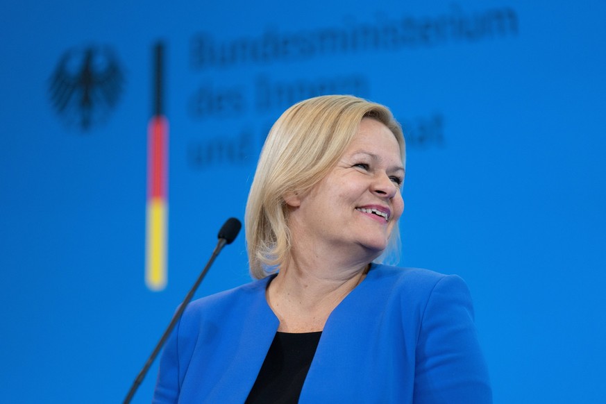 Nancy Faeser, Bundesministerin des Innern und f