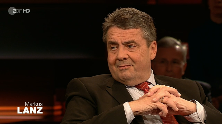 Sigmar Gabriel bei "Markus Lanz".