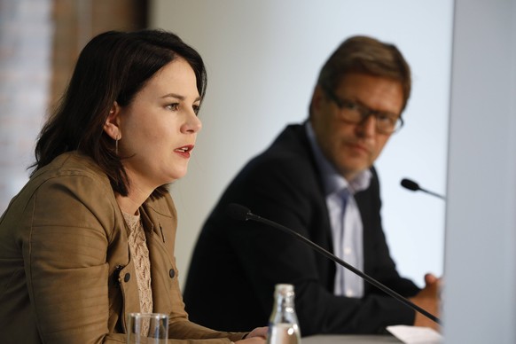 Die Grünen-Vorsitzenden Annalena Baerbock und Robert Habeck.