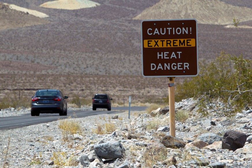 Das Death Valley in Kalifornien. 