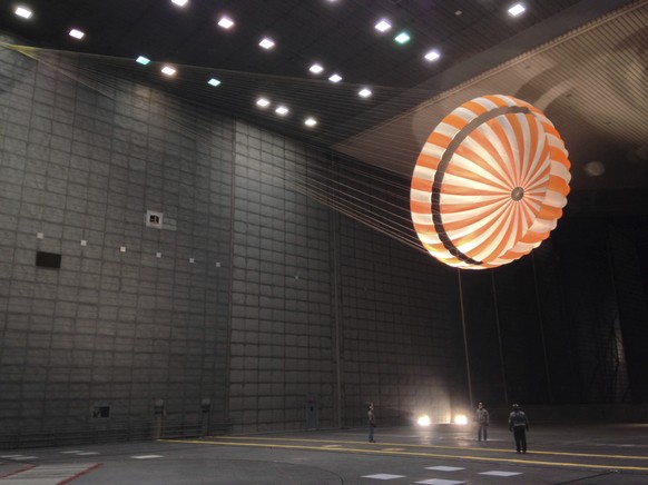 Die Landung von "Insight" wurde in einem Windkanal getestet. Ob das reicht? Nur 40 Prozent aller Mars-Missionen waren bislang erfolgreich.