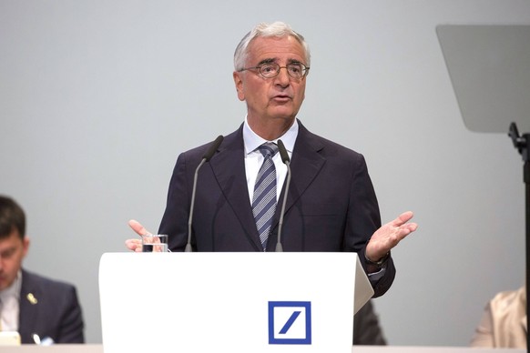 Paul Achleitner bei der Deutsche Bank AG Hauptversammlung 2019 in der Festhalle Messe Frankfurt. Frankfurt, 23.05.2019 *** Paul Achleitner at Deutsche Bank AG Annual General Meeting 2019 in the Festha ...