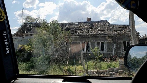 Eindrücke aus Pribugske - einem Vorort der ukrainischen Stadt Mykolajiw. Dieser Ort war bis vor wenigen Tagen noch von russischen Truppen besetzt. Er steht weiterhin unter dauerbeschuss.