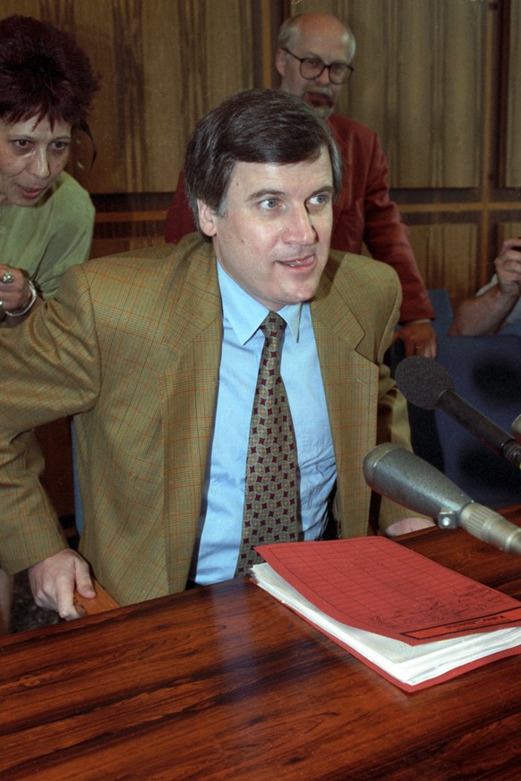 Gesundheitsminister Seehofer 1992.