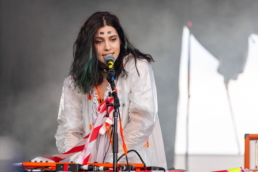 May 17, 2019 - Columbus, Ohio, U.S - NADYA TOLOKNO (NADEZHDA TOLOKONNIKOVA) of Pussy Riot during the Sonic Temple Music Festival at the MAPFRE Stadium in Columbus, Ohio Columbus U.S. PUBLICATIONxINxGE ...