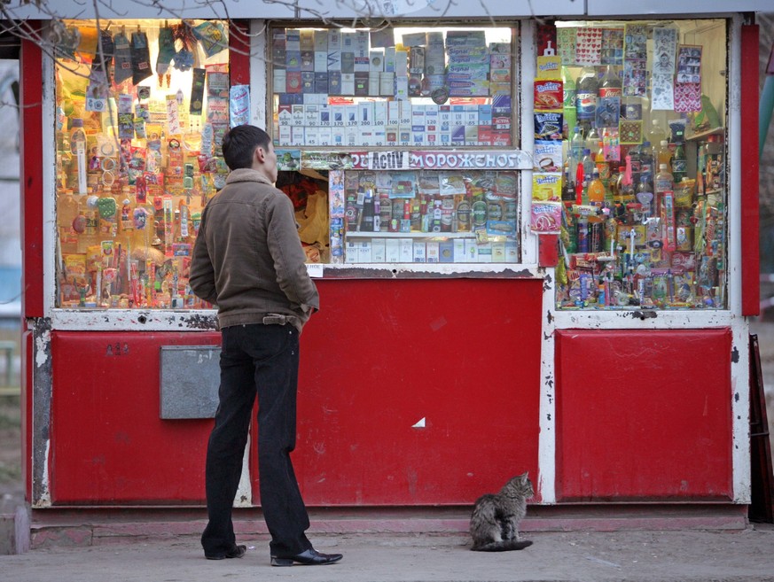 Kiosk in Astana , Kasachstan . 31.10.2006 , , , Astana Kasachstan PUBLICATIONxINxGERxSUIxAUTxONLY Copyright: xThomasxKoehxlerx

Kiosk in Astana Kazakhstan 31 10 2006 Astana Kazakhstan PUBLICATIONxINxG ...