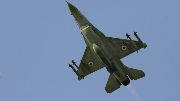 FILE - In this Sunday, July 16, 2006 file photo an Israeli F-16 warplane takes off to a mission in Lebanon from an air force base in northern Israel. Croatia said Wednesday March 28, 2018, it will pur ...