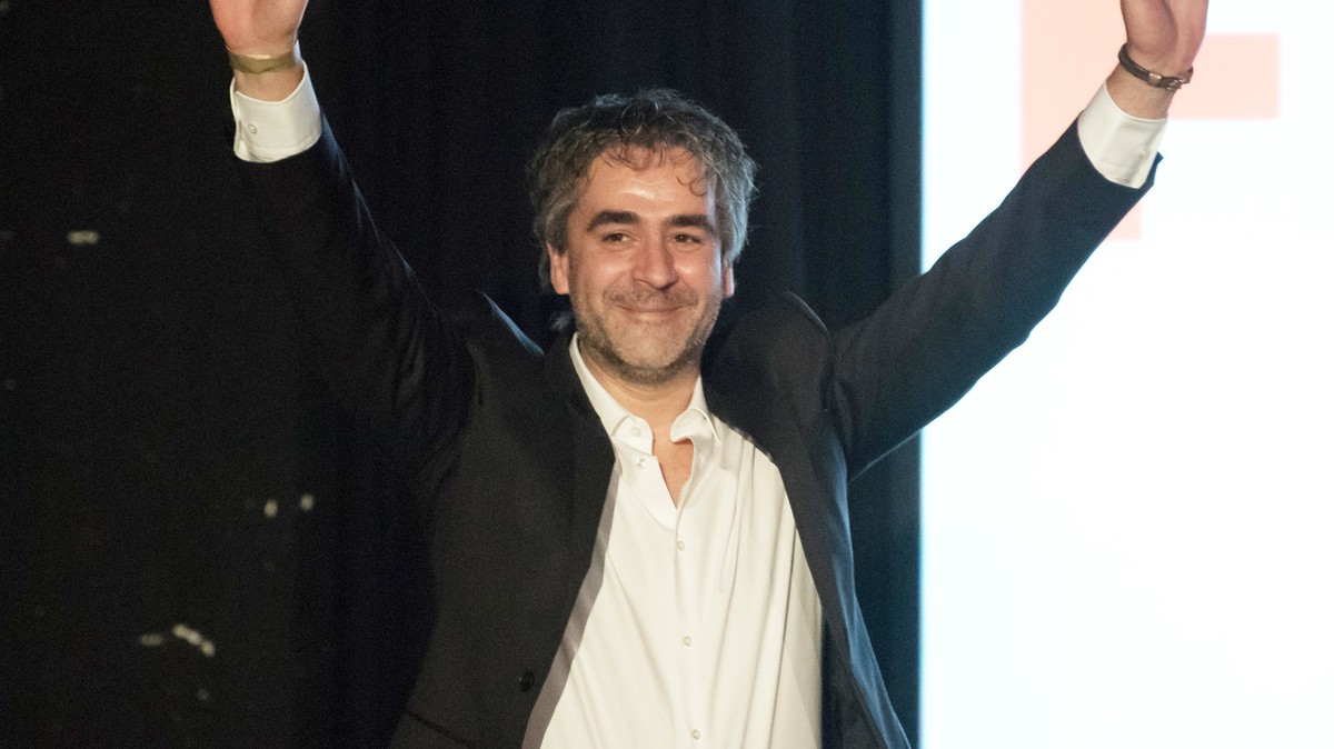 Deniz Yücel bei &quot;Auf die Freiheit&quot; Veranstaltung in Berlin