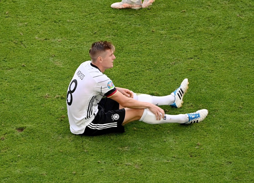 Toni Kroos während des EM-Spiels im Sommer 2021 gegen Portugal (4:2).