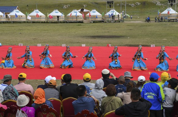 Ein traditionelles uigurisches Fest in&nbsp;Xinjiang