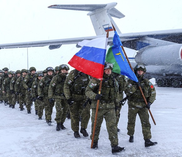 ARCHIV - 15.01.2022, Russland, Moskau: Das vom Pressedienst des russischen Verteidigungsministeriums ver