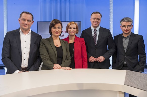 Sandra Maischberger (2. von links) sendet bereits seit 2003 in der ARD.