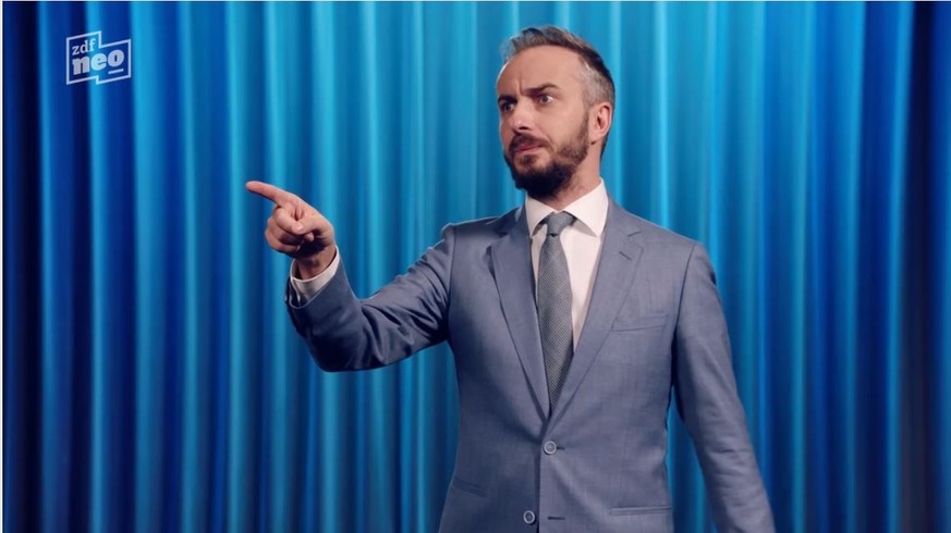 Jan Böhmermann am Donnerstagabend im ZDF im "Neo Magazine Royale".