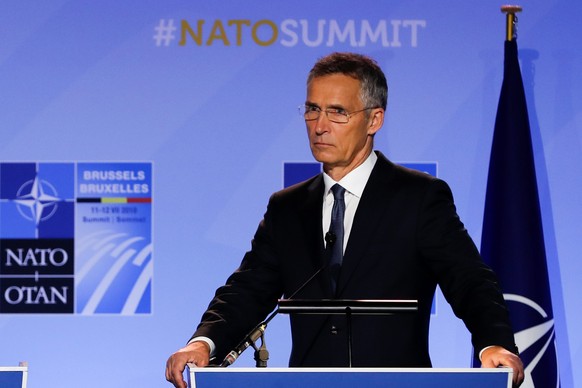 Nato-Generalsekretär Stoltenberg spielte die Auseinandersetzung herunter