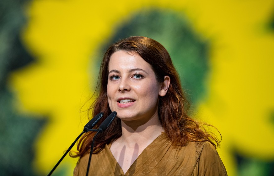 Jamila Schäfer ist die stellvertretende Bundesvorsitzende der Grünen.