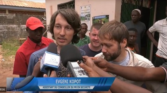 Dmitri Sytyi in einem Fernsehinterview.