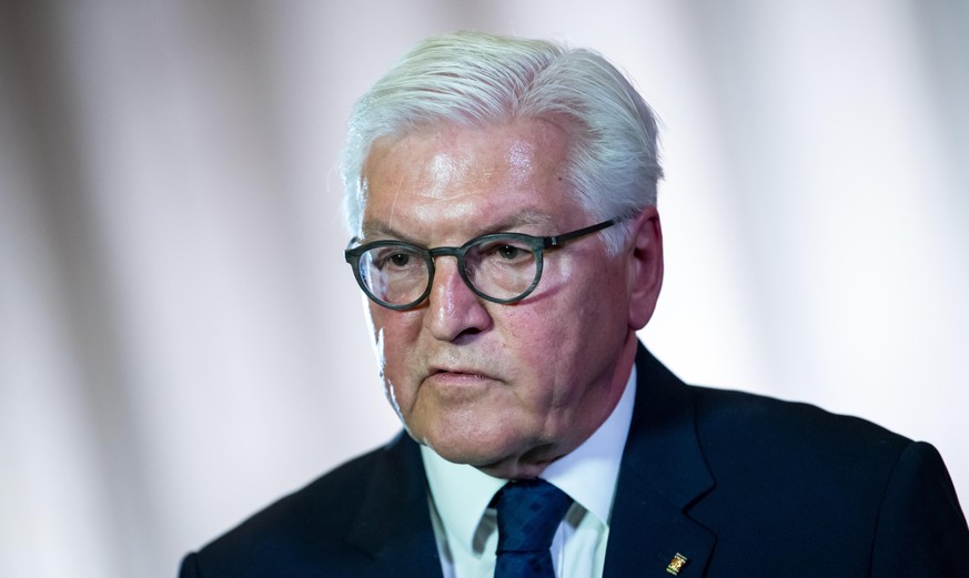 09.06.2020, Berlin: Bundespräsident Frank-Walter Steinmeier äußert sich nach einem Gespräch mit Branchenvertretern im Kino International zur aktuellen Situation des Kinos und der Filmemacher in der Co ...