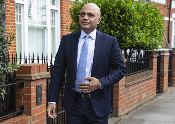 May 28, 2019 - London, London, UK - London, UK. Home Secretary Sajid Javid, who has announced that he will run to be the next leader of the Conservative Party and Prime Minister, in London. London UK ...