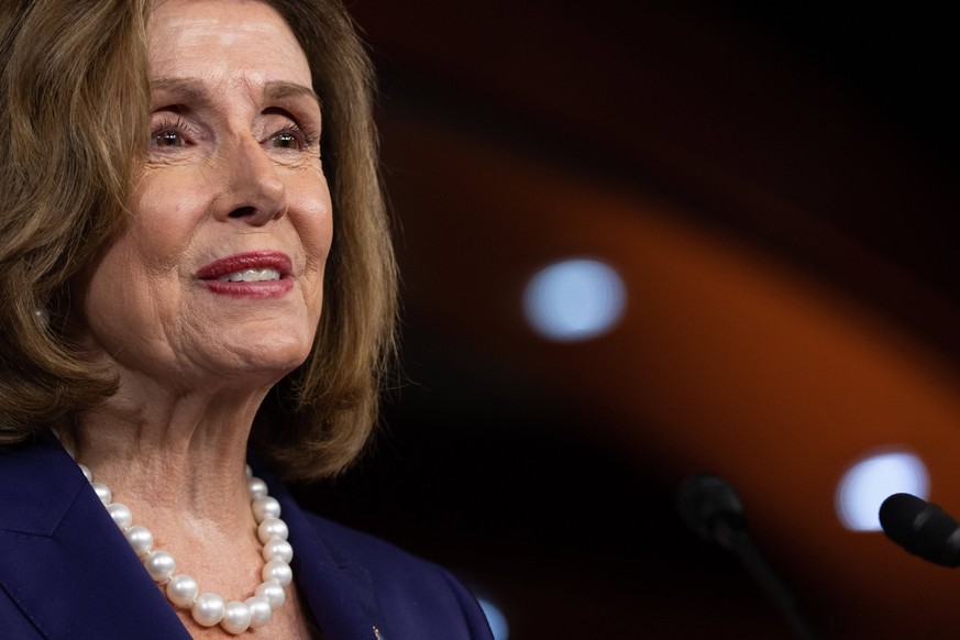 July 29, 2022, Washington, District of Columbia, USA: Speaker of the United States House of Representatives Nancy Pelosi Democrat of California holds a news conference on Capitol Hill in Washington, D ...