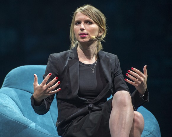 Chelsea Manning, the former Army intelligence analyst who served about seven years in federal prison for leaking government documents to Wikileaks, speaks at the C2 business conference Thursday, May 2 ...