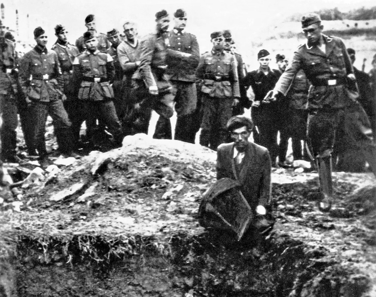 "Der letzte Jude in Winniza" gilt als eines der bekanntesten fotografischen Zeugnisse der Schoa.