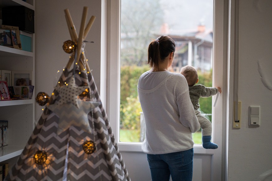 Ihren richtigen Namen möchte "Julia" nicht nennen. Hier in ihrem Haus im Saarland.