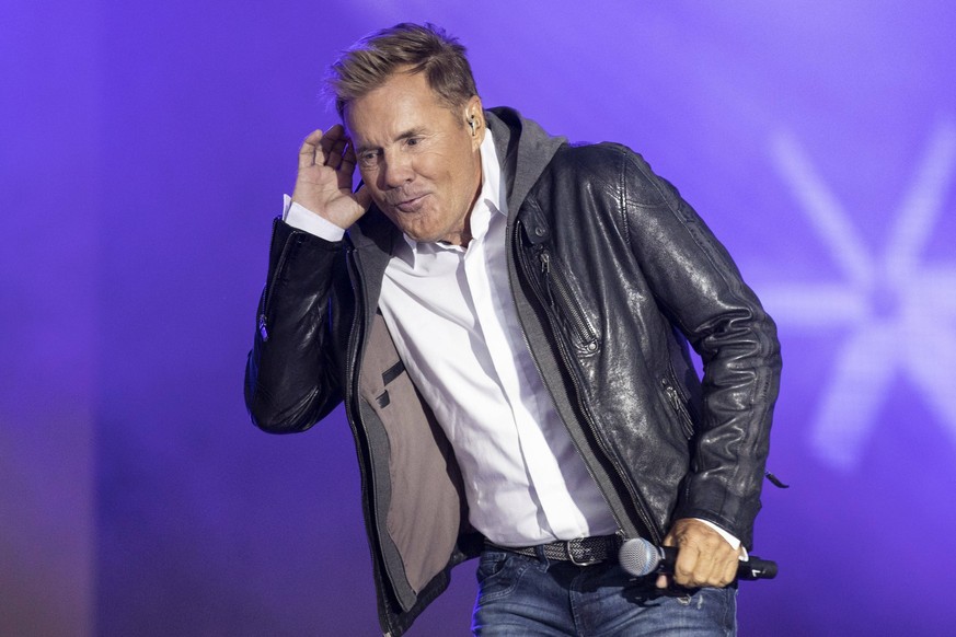 Lieblingslieder - Deutschlands größtes Ohrwurm-Spektakel Unterhaltung: Lieblingslieder am 06.08.2022 in Bonn Nordrhein-Westfalen. Dieter Bohlen steht in Bonn auf der Bühne Bonn Rheinaue Nordrhein-West ...