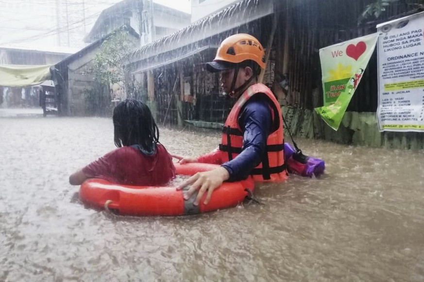 HANDOUT - 16.12.2021, Philippinen, Cagayan De Oro: Dieses von der philippinischen K